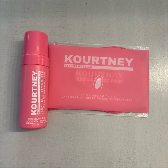 Kourtney Kellar Medium Clear Self-Tan Mousse & Application Mitt NWT - Picture 8 of 8